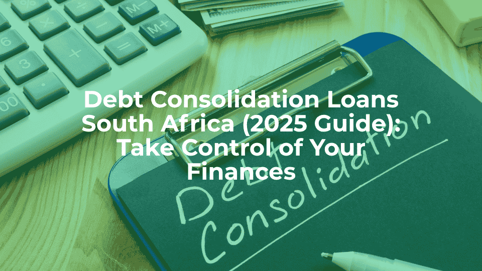 Debt Consolidation Loans South Africa (2025 Guide): Take Control of Your Finances