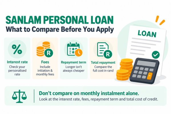 What to Compare Before You Apply - Sanlam personal loan costs and terms to compare