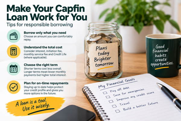 Tips for managing a Capfin personal loan responsibly