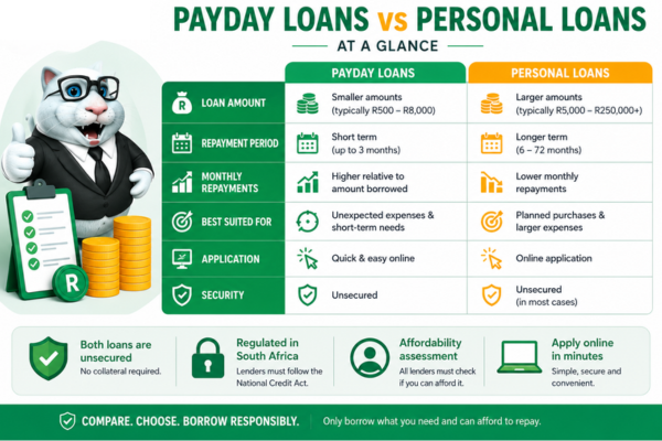 Payday vs Personal Loans - Payday loans vs personal loans comparison