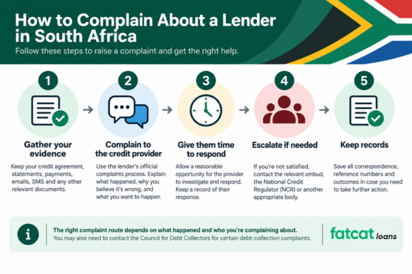 How to Make a Complaint 1 - Steps to complain about a lender in south africa