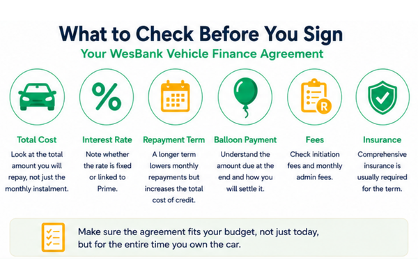 What to Check Before You Sign - Vehicle finance agreement checklist